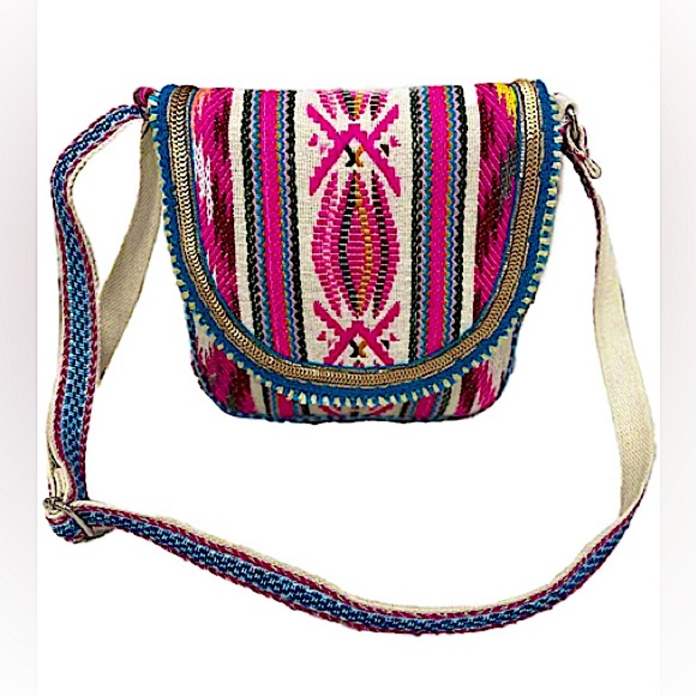 Boho Cut Crossbody Bag